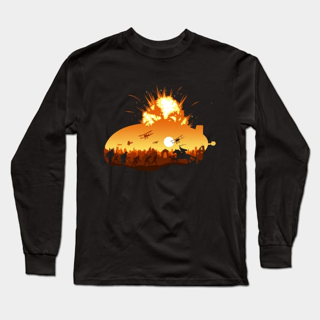 World War 1 Long Sleeve T-Shirt by albertocubatas